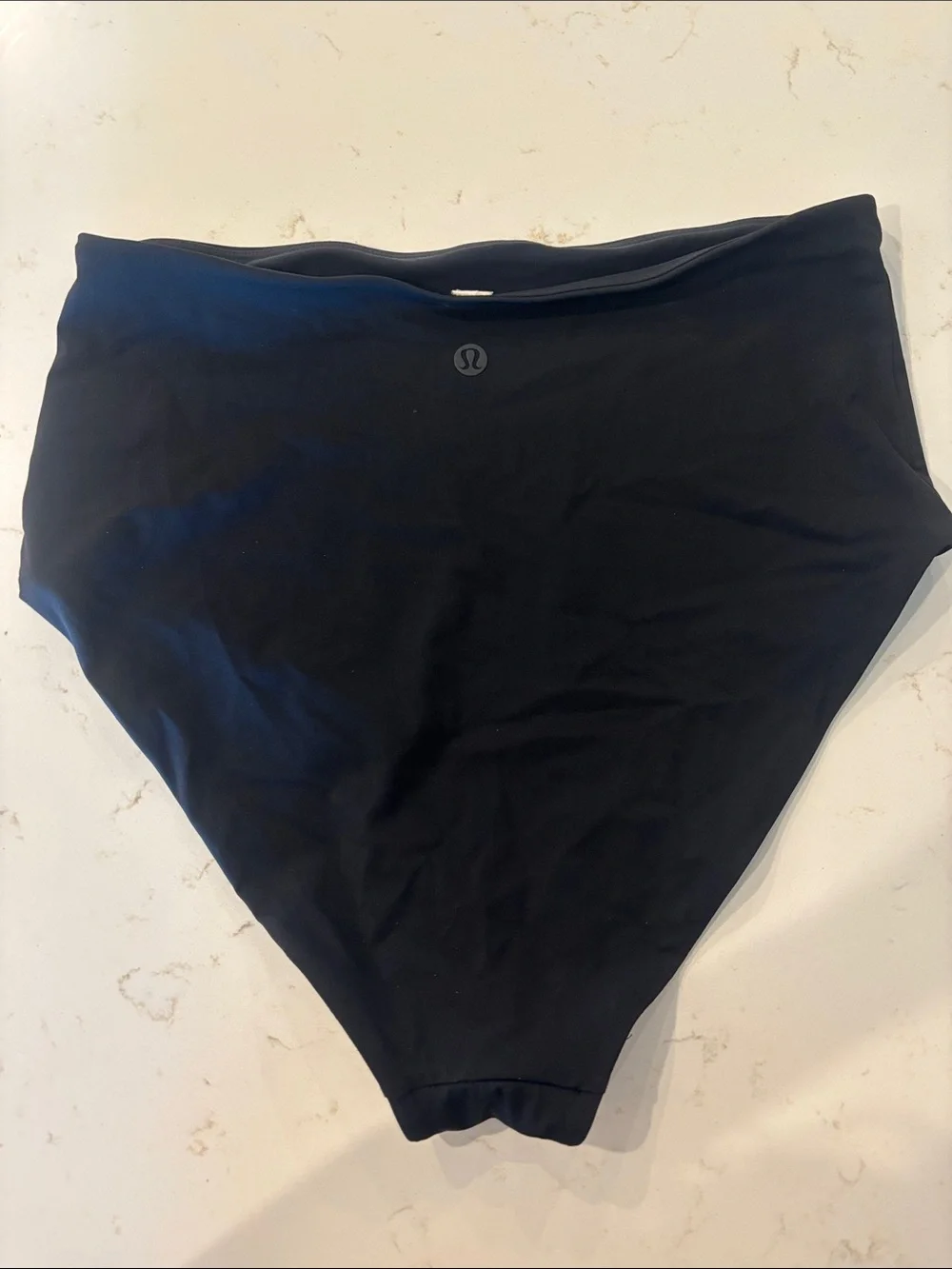 lululemon athletica Black High-Rise Swim Bottoms